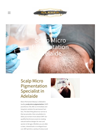 Scalp Micro Pigmentation Adelaide