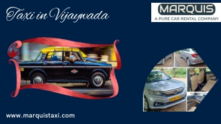 Taxi service in Vijayawada