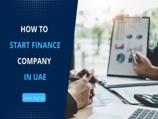 How to start finance company in uae