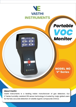 VOC_Monitor - Vasthi Instruments