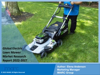 Electric Lawn Mower Market  Development, Trends, Demand and Forecast Till 2027