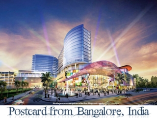 Postcard from Bangalore City - India