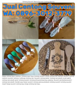 08ᑫϬ~З0l2~Зᜪᜪᑫ (WA) Centong Souvenir Centong Plastik Panjang