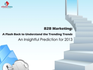 B2B Marketing Trends in 2013