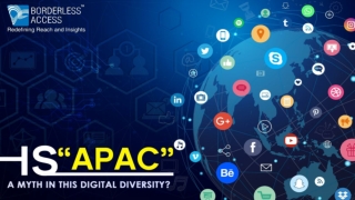 Is APAC a myth in this Digital Diversity