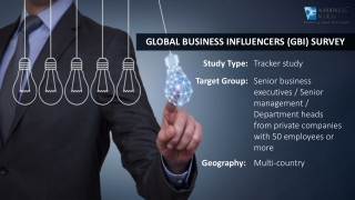 Global Business Influencers (GBI) Survey
