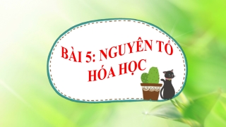Bài giảng Hóa học 8 -  Bài 5: Nguyên tố hóa học