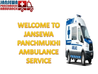 Jansewa Panchmukhi Offers Medical Transport Service at Lower Price in Katihar and Madhubani,