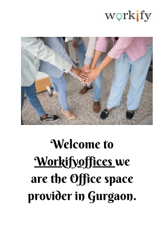 Coworking space in gurgaon