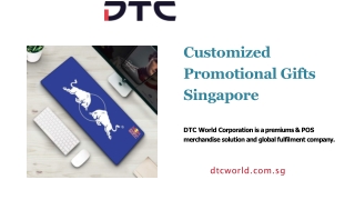 Customized promotion gifts Singapore