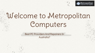 Best PC Providers And Repairers In Australia