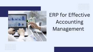 Effective accounting management using ERP | Ausuma