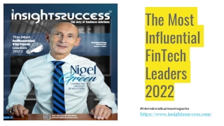 The Most Influential FinTech Leaders 2022