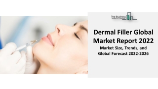 Dermal Filler Market 2022 Trends, Growth, Segments And Forecast 2031