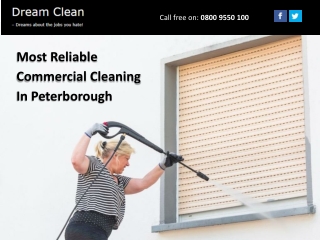 Most Reliable Commercial Cleaning In Peterborough