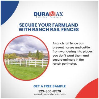 Secure Your Farmland With Ranch Rail Fences
