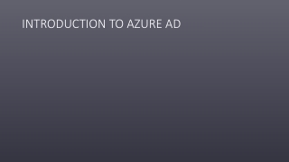 Azure AD