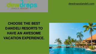 _Choose the Best Dandeli Resorts to have an awesome vacation experience.