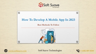 How To Develop A Mobile App In 2023