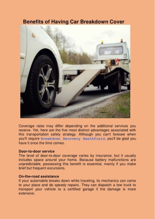 Find the best Emergency Towing Services in Holford