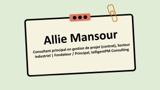 Allie Mansour - Expert métier dédié - Canada