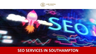 Seo Services In Southampton