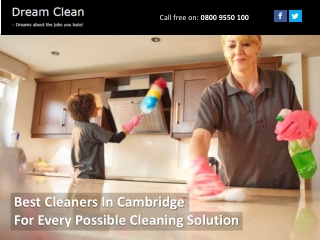 Best Cleaners In Cambridge For Every Possible Cleaning Solution