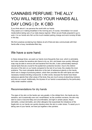 CANNABIS PERFUME_ THE ALLY YOU WILL NEED YOUR HANDS ALL DAY LONG.
