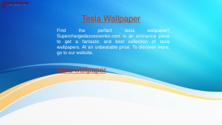 Tesla Wallpaper Superchargedaccessories.com