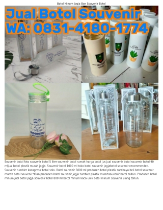 ౦8ЗI.4I8౦.Iᜪᜪ4 (WA) Botol Souvenir 1 Lusin Produsen Botol Plastik