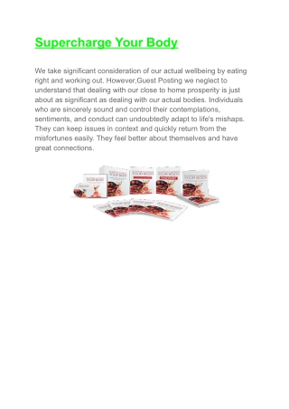 Supercharge Your Body (1)