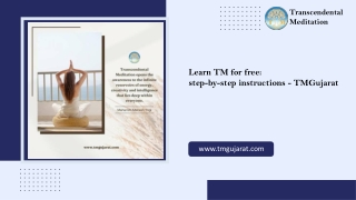 Learn TM for Free Step By Step- TM Gujarat