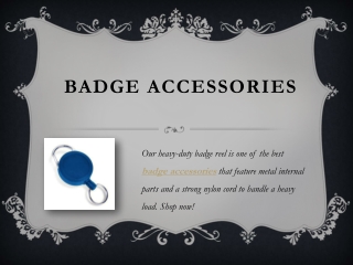 Badge Accessories