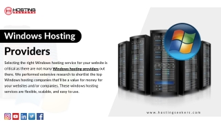 Windows Hosting Providers