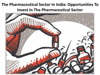 The scope of PCD Franchise Business in the pharma sector