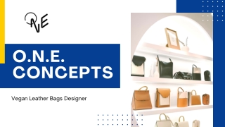 Vegan Leather Bags Designer