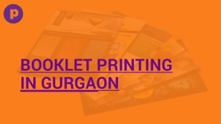 Premium Booklet Printing In Gurgaon | Unparalleled Print Quality & Designs | Pri