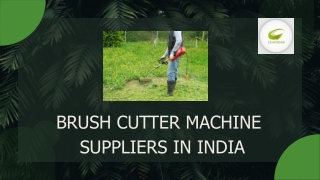 Brush Cutter Machine Suppliers in India
