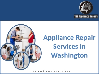 Appliance Repair Services in Washington