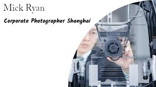 Corporate Photographer Shanghai