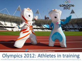 Olympics 2012 - Athletes in Training