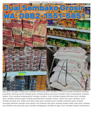Ô882-l55l-585l (WA) Grosir Sembako Murah Di Bandung Grosir Sembako Lombok
