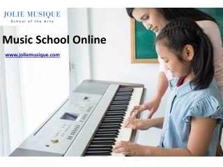 Music School Online - joliemusique.com