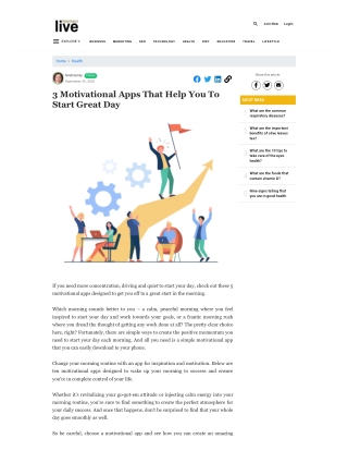 3 Motivational Apps That Help You To Start Great Day