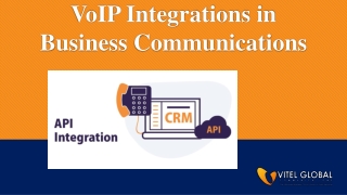 VoIP Integrations