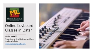 Online Keyboard Classes in Qatar