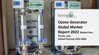 Ozone Generator Global Market By Technology, By Application, By End User, By Region, Competitor Analysis and Industry Fo