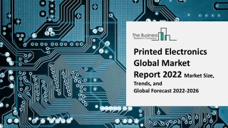 Printed Electronics Global Market Size, Share, Growth, Outlook, Industry Trends, By Materials, By Application, By Region