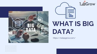 What is Big Data?