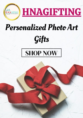 Best Personalized Photo Art Gift Set - HNA Gifting